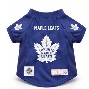 Little Earth Pet Maple Leaf Stretch Jersey in Blue